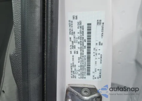 2016 Ford Escape S from USA, damaged, VIN 1FMCU0F75GUC18715